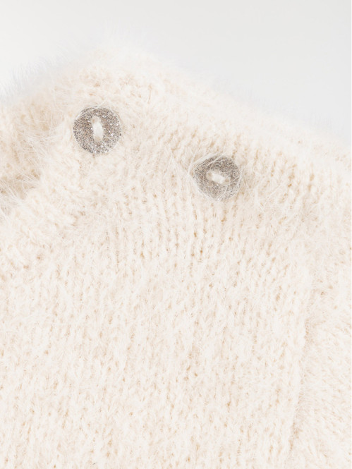 Pull tricolore fille (3-36M) Pull tricolore fille (3-36M)