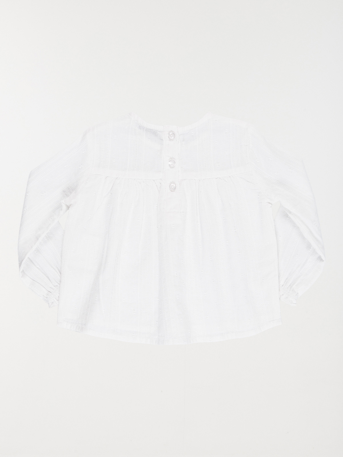 Blouse blanche fille (3-36M) Blouse blanche fille (3-36M)