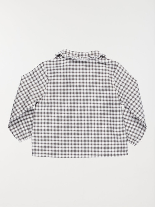 Blouse à carreaux vichy fille (6-36M) Blouse à carreaux vichy fille (6-36M)