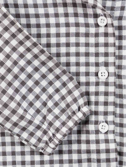Blouse à carreaux vichy fille (6-36M) Blouse à carreaux vichy fille (6-36M)