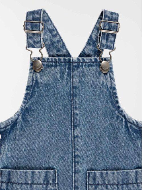 Salopette En Jean Pour Fille - 6 Ans - Très Bon état