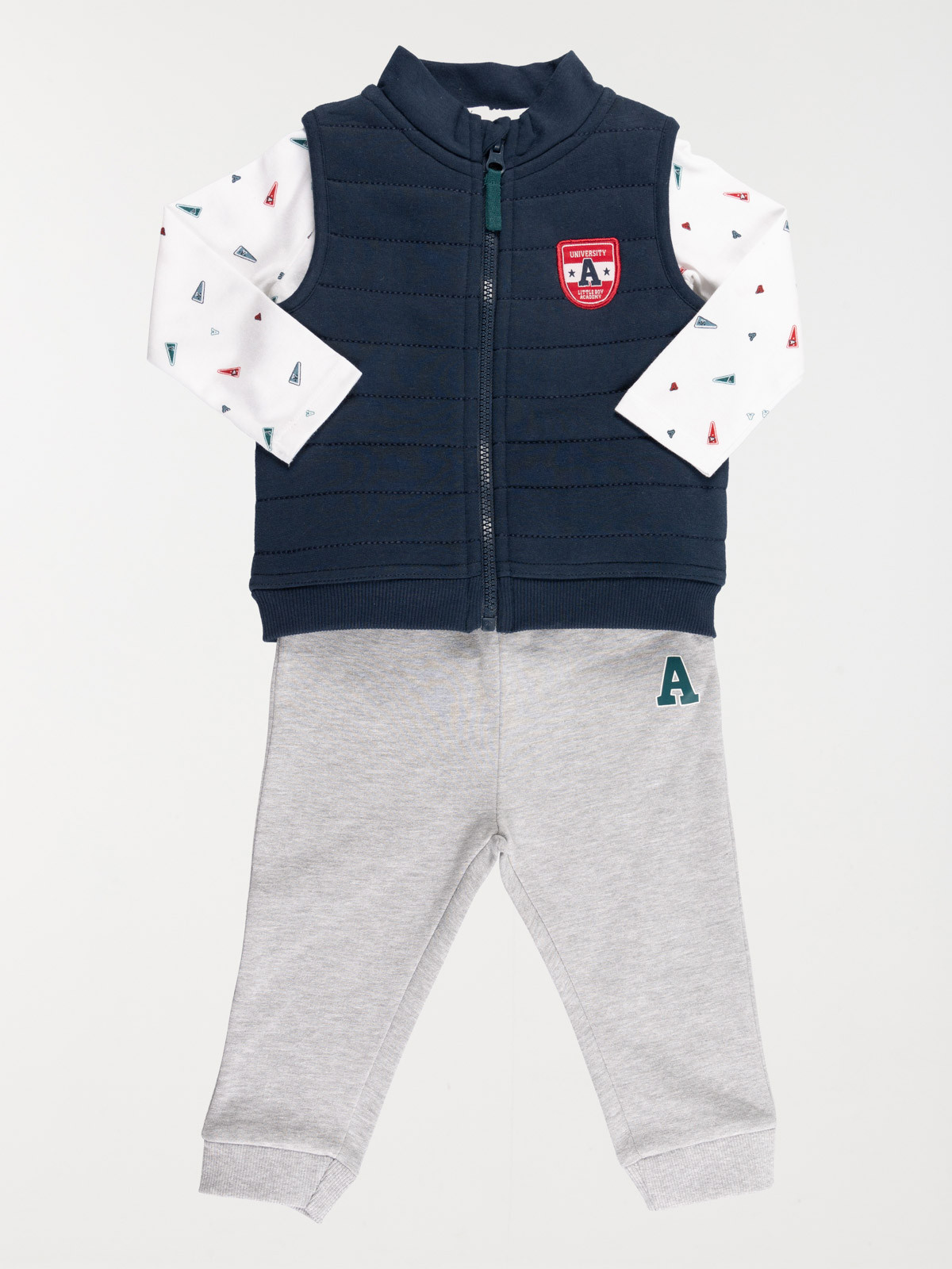Ensemble garçon 3 pièces (3-36M)