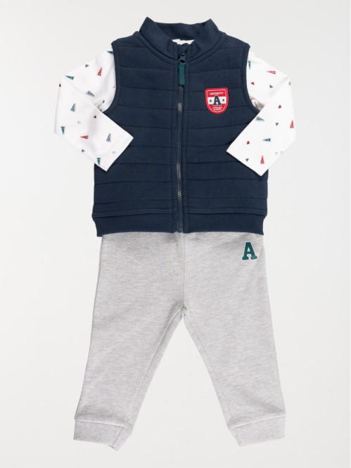 Ensemble garçon 3 pièces (3-36M)