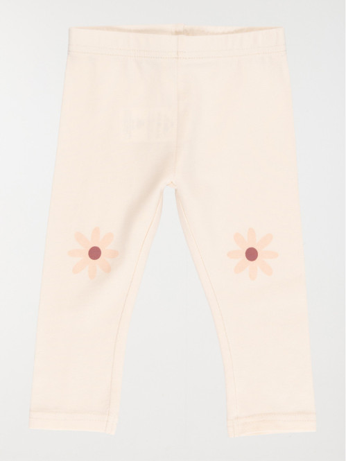 Legging avec fleur genoux...