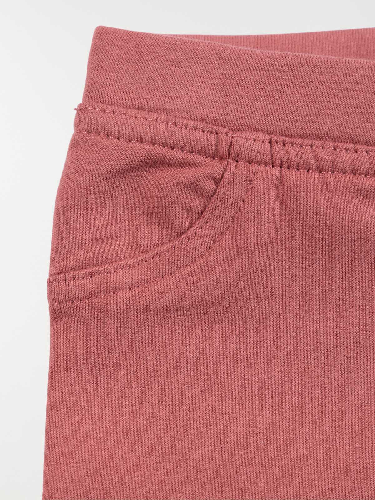 Jegging uni violet prune fille (3-36M) Jegging uni violet prune fille (3-36M)