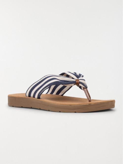 Mule plate entredoigt femme (36-41) Mule plate entredoigt femme (36-41)