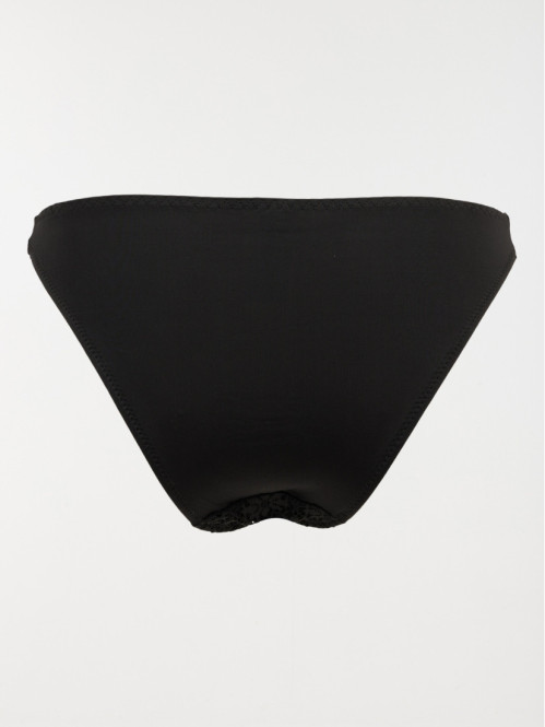 Culotte dentelle noire...