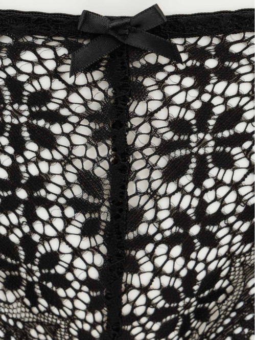 Culotte dentelle noire...