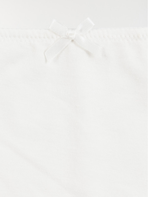 Culottes blanc/gris chiné femme (S-XL)