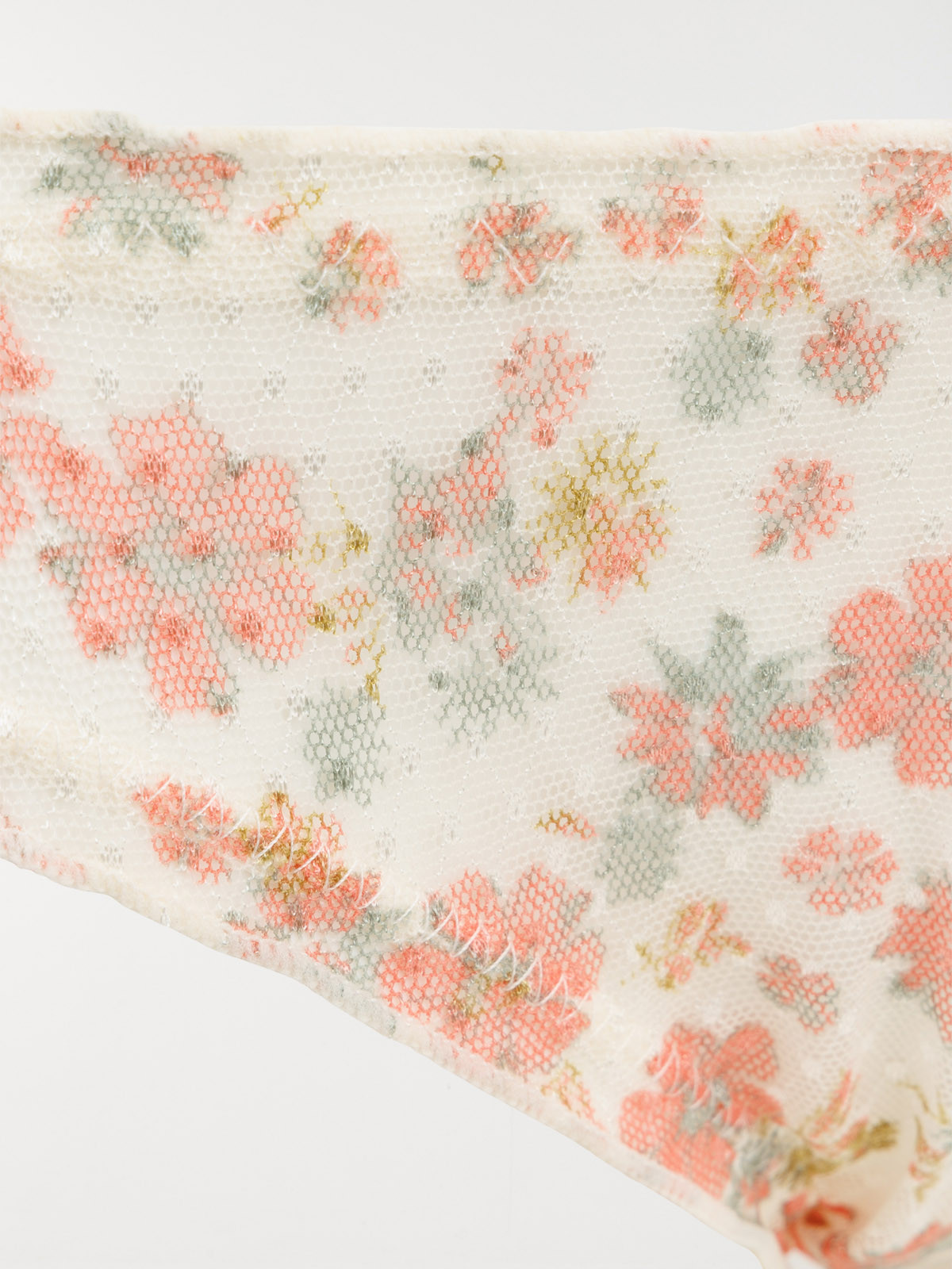 Culotte dentelle fleurie femme (S-XL)