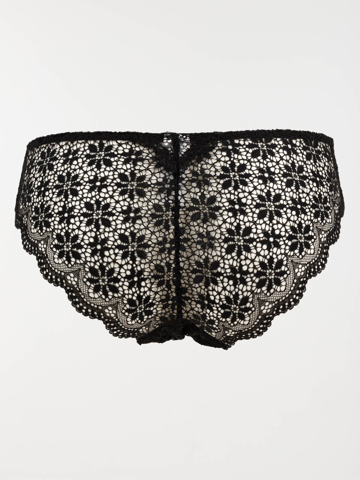 Shorty dentelle noire femme (S-XL)