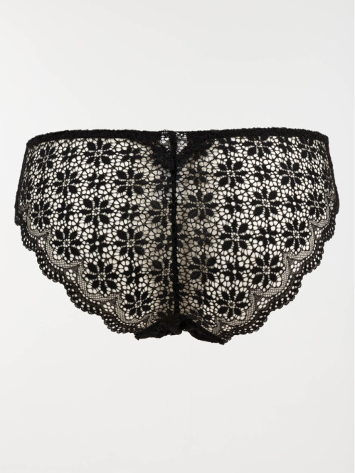 Shorty dentelle noire femme...