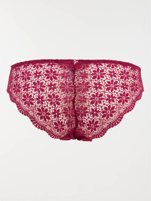 Shorty dentelle figue femme...