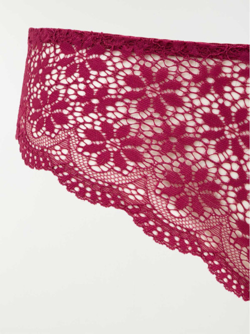 Shorty dentelle figue femme...