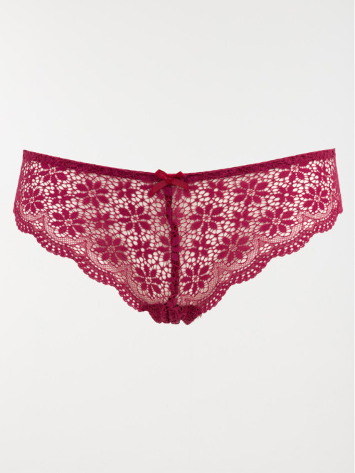 Shorty dentelle figue femme (S-XL)