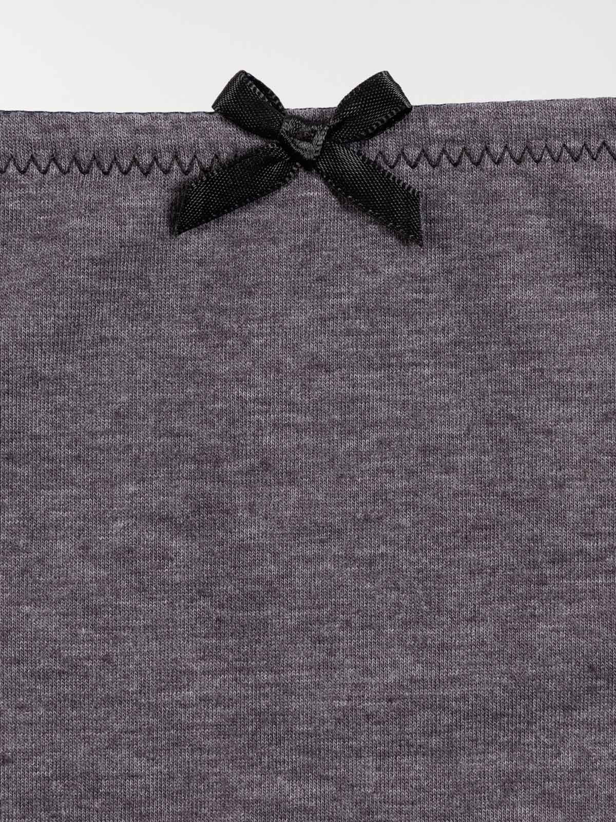 Shorties noir et gris chiné femme (S-XL) Shorties noir et gris chiné femme (S-XL)