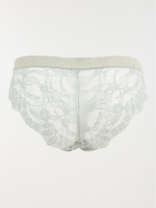 Shorty dentelle iceberg...