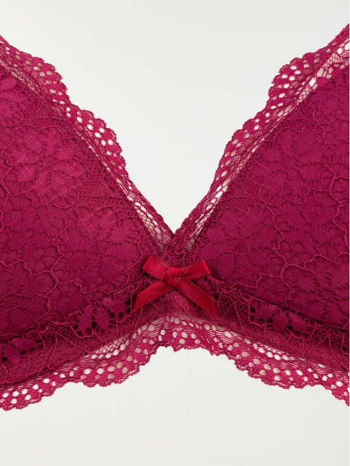 Soutien-gorge triangle figue (85A-95E) Soutien-gorge triangle figue (85A-95E)