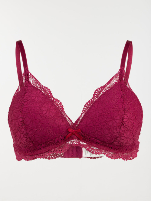 Soutien-gorge triangle figue (85A-95E)