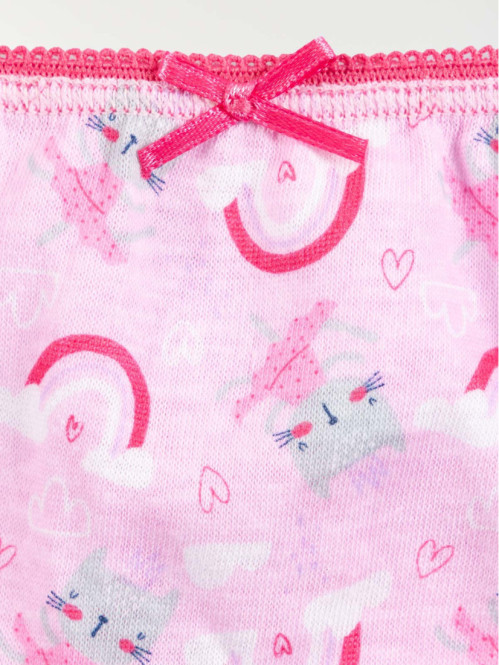 Lot de 5 slips souris fille Lot de 5 slips souris fille