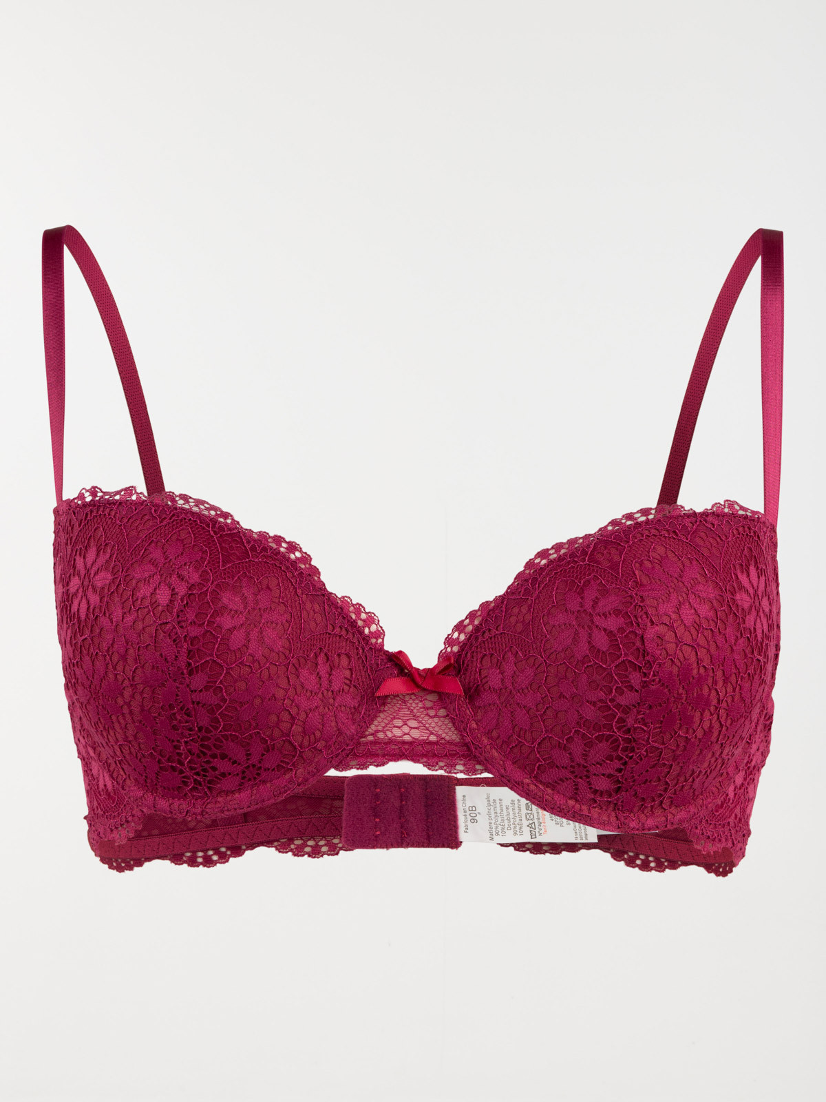 Soutien-gorge dentelle figue (85A-95E)