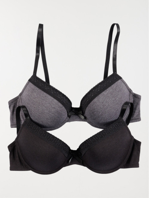 Lot de 2 soutien-gorge...