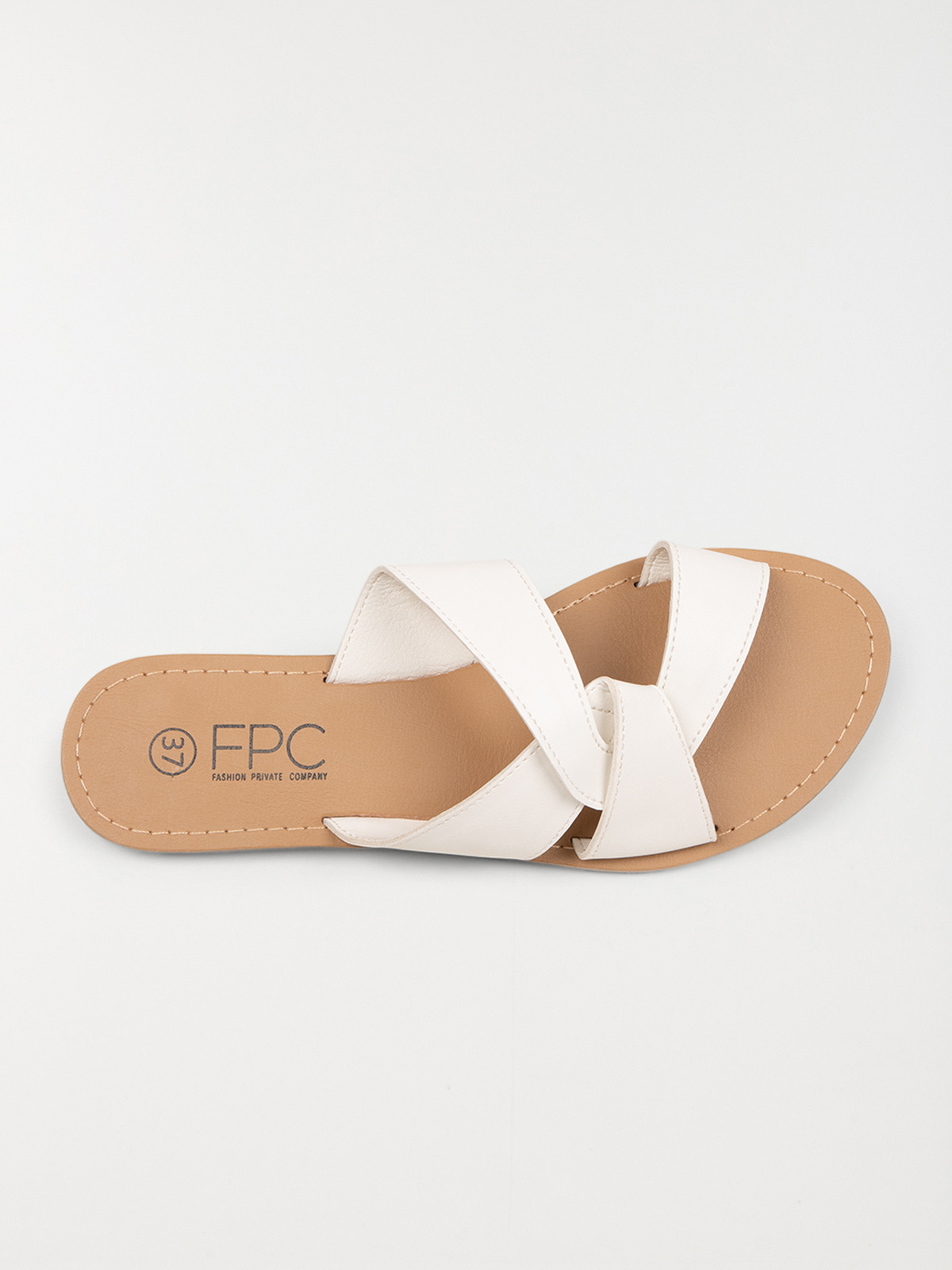 Mule brides entrecroisées femme (36-41)