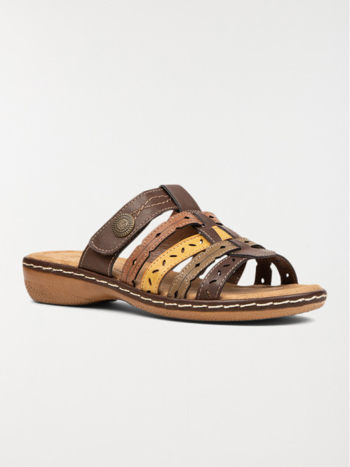 Mules brides colorées femme (37-42) Mules brides colorées femme (37-42)