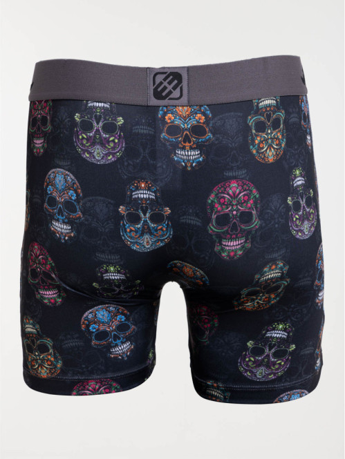 Boxer FREEGUN têtes de mort...