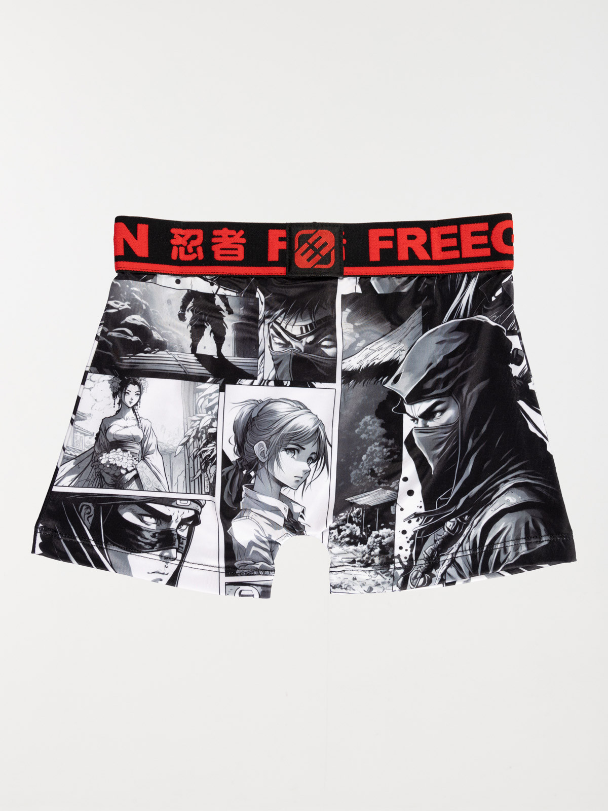 Shorty garçon Freegun imprimé manga Shorty garçon Freegun imprimé manga