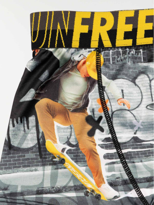 Shorty Freegun imprimé skate garçon