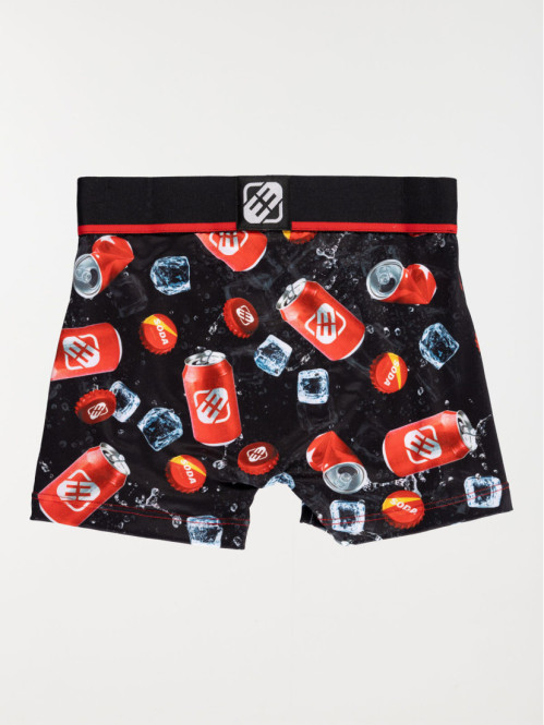 Boxer FREEGUN canettes garçon