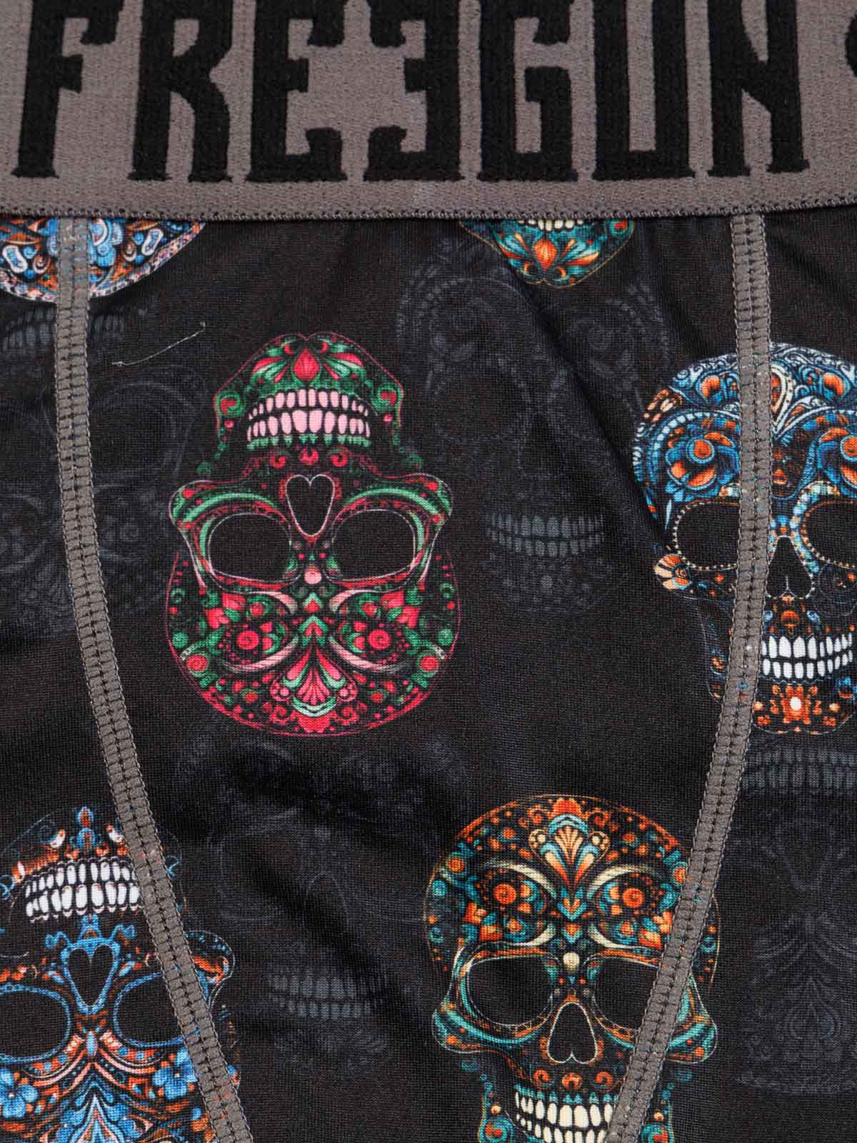 Boxer FREEGUN têtes de mort garçon Boxer FREEGUN têtes de mort garçon