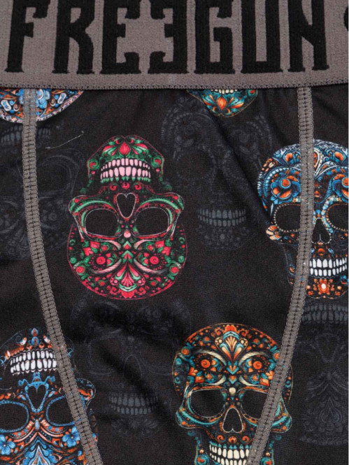 Boxer FREEGUN têtes de mort garçon Boxer FREEGUN têtes de mort garçon