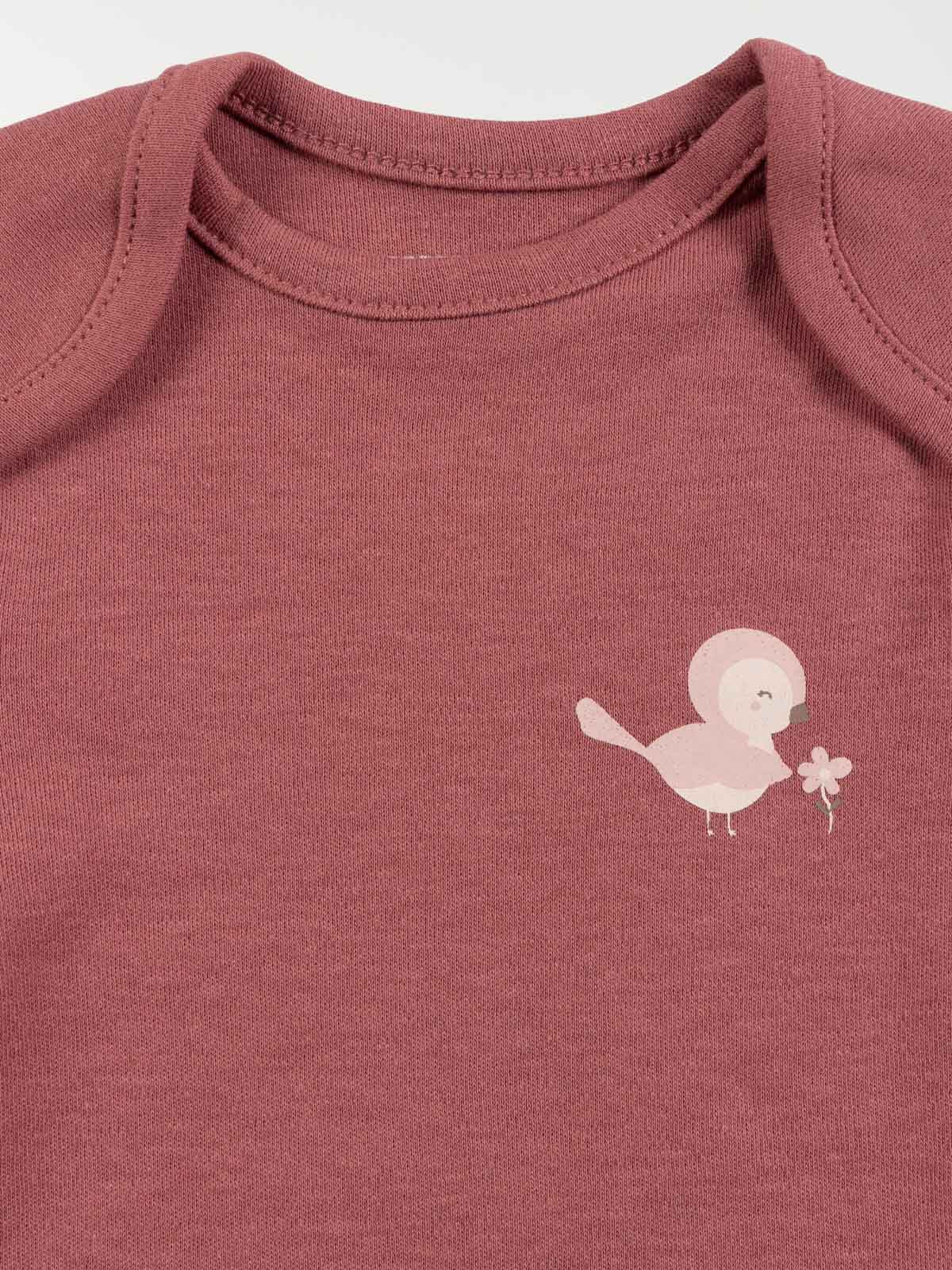 Lot de 4 bodies imprimés fille (3-24M)