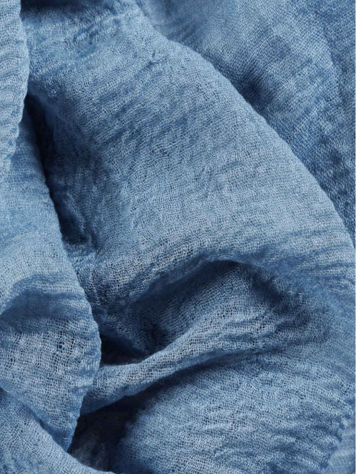 Foulard uni denim stone femme Foulard uni denim stone femme