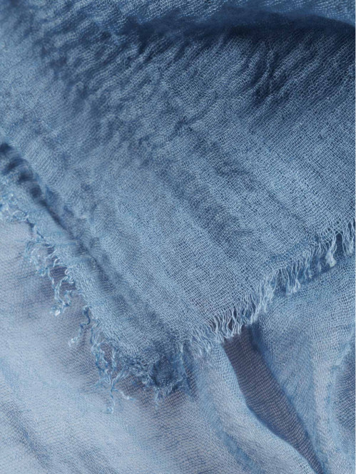 Foulard uni denim stone femme Foulard uni denim stone femme