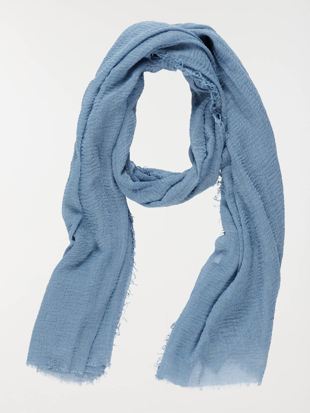 Foulard uni denim stone femme Foulard uni denim stone femme