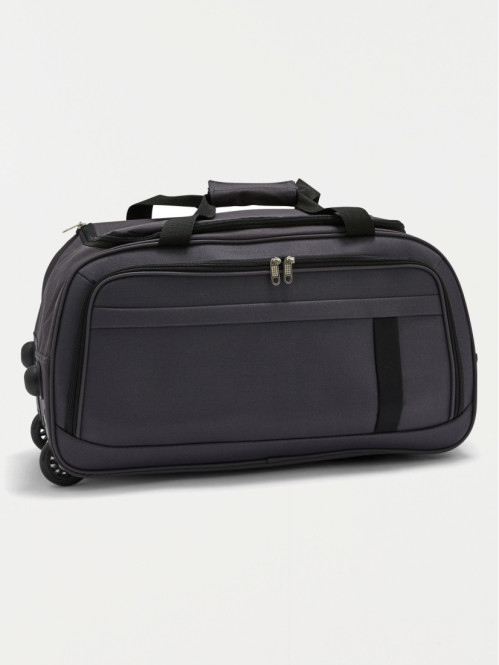 Sac de voyage à roulettes uni 77L