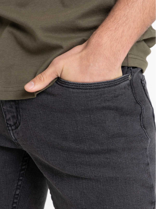 Jean skinny gris homme