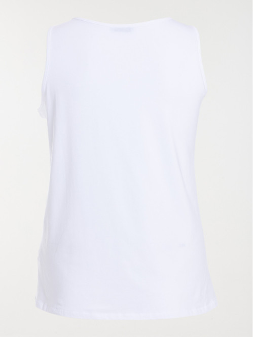 Débardeur blanc grande...