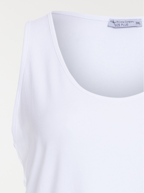 Débardeur blanc grande...