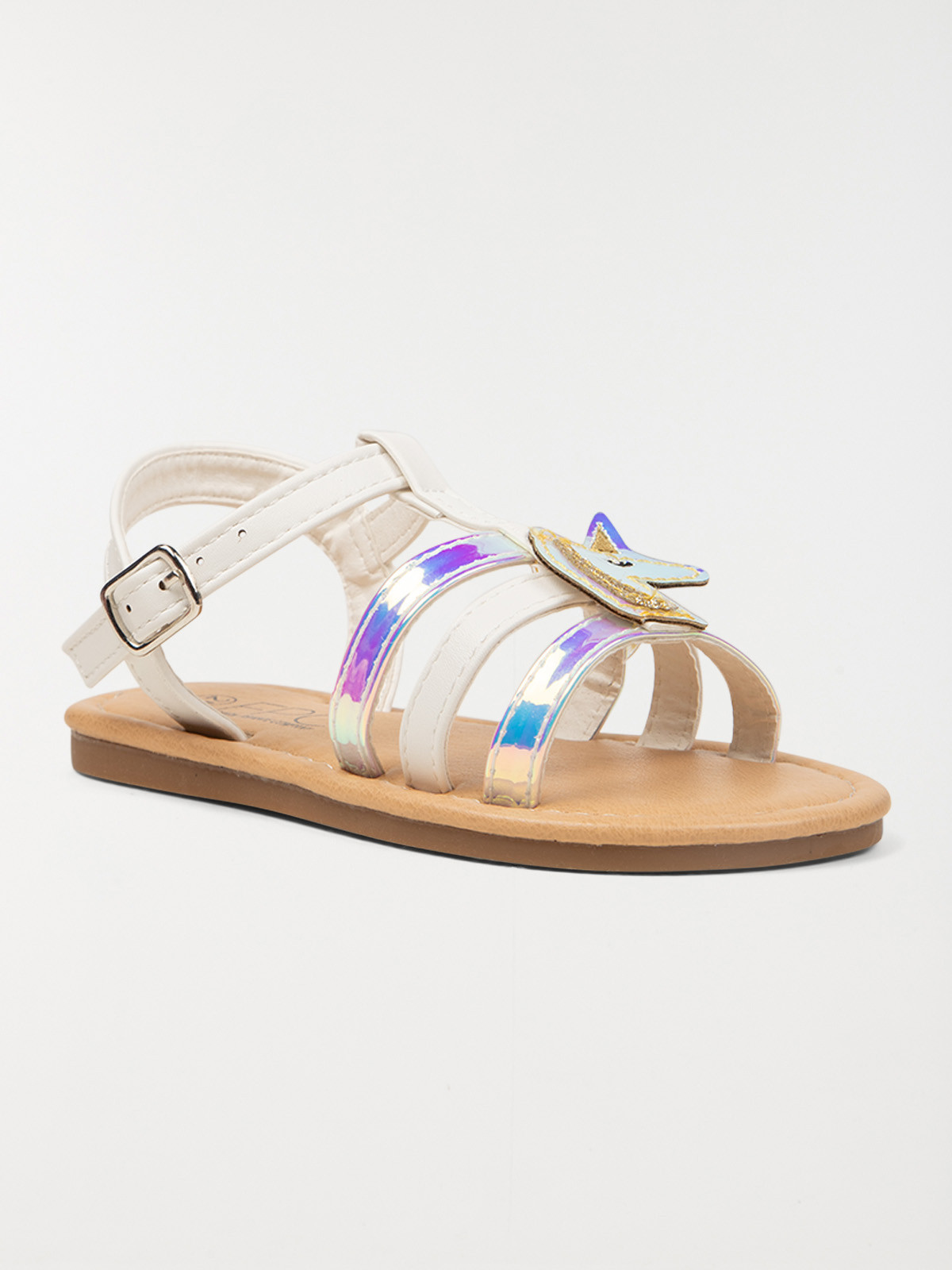 Nu-pieds licorne fille (24-30)