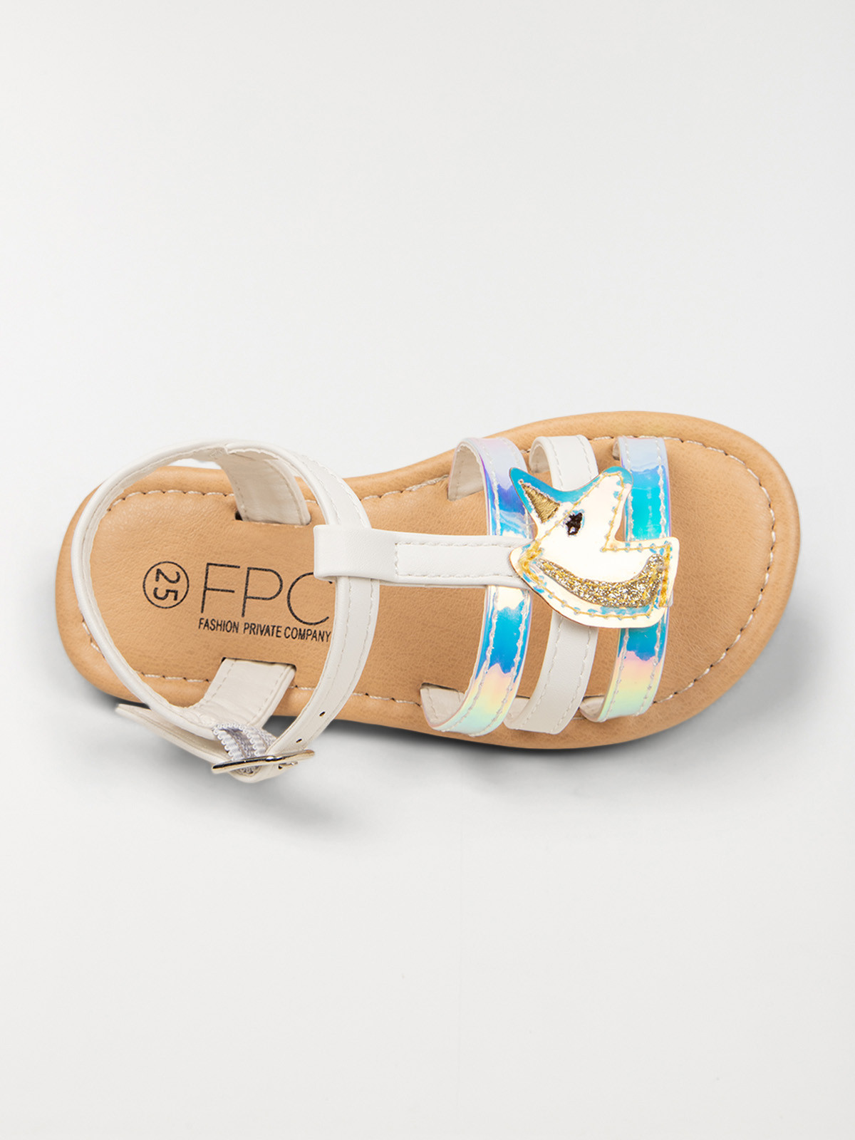 Nu-pieds licorne fille (24-30)