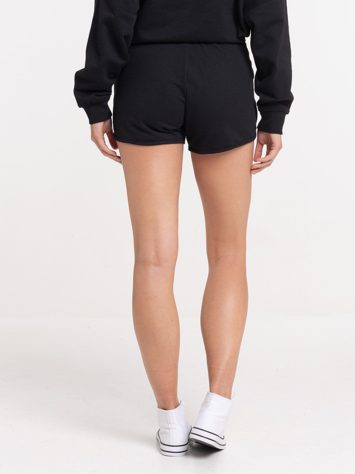Short basique sport noir femme Short basique sport noir femme