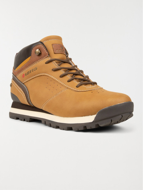 Bottines lacets tan homme (41-46)