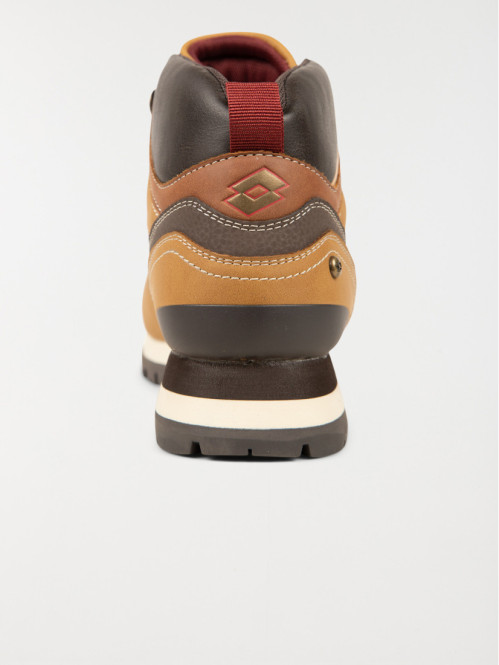 Bottines lacets tan homme (41-46)