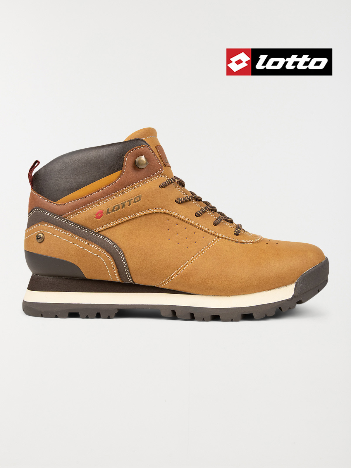 Bottines lacets tan homme (41-46)