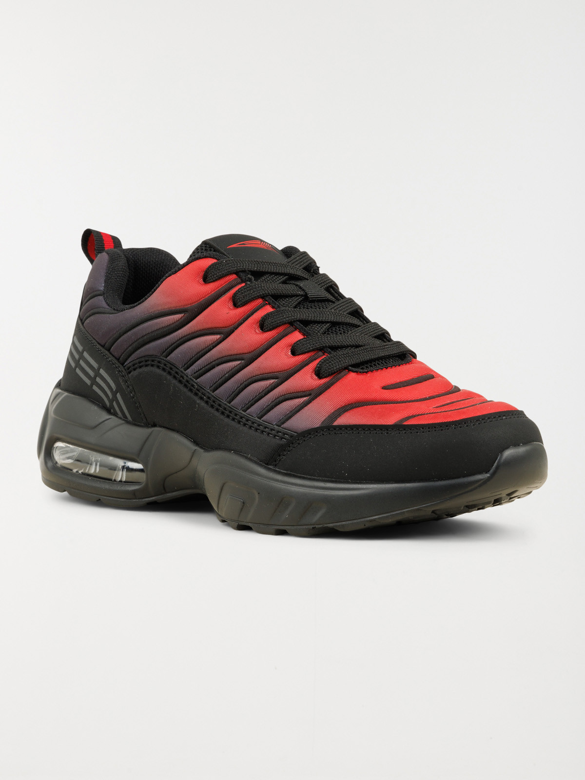 Basket sport noir et rouge homme (40-46)