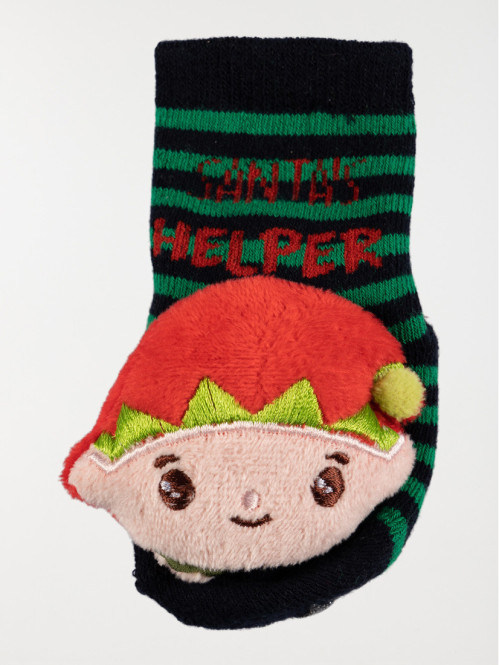 Chaussettes de Noël lutin...